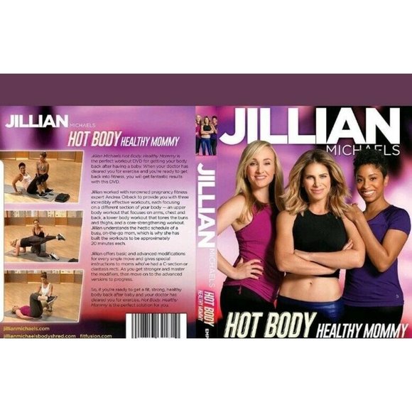 Jillian Michaels:Hot Body Healthy Mommy DVD: Get Your Body Back After Baby. NEW - Picture 2 of 2
